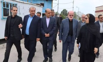 بازدید استاندار محترم گیلان به همراه نماینده مردم لنگرود در مجلس شورای اسلامی و فرماندار شهرستان، از عملیات اجرایی فاز دوم بیمارستان شهید حسین‌پور